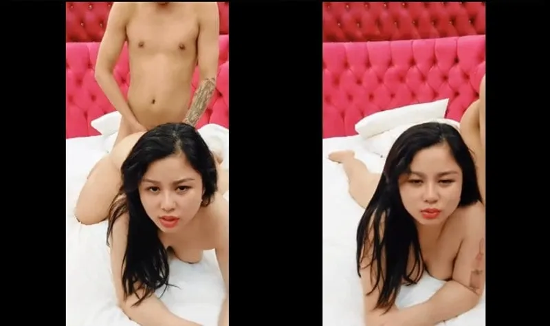 Hai cô vợ ông chồng live stream làm tình - 1